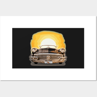 Vintage car design Posters and Art